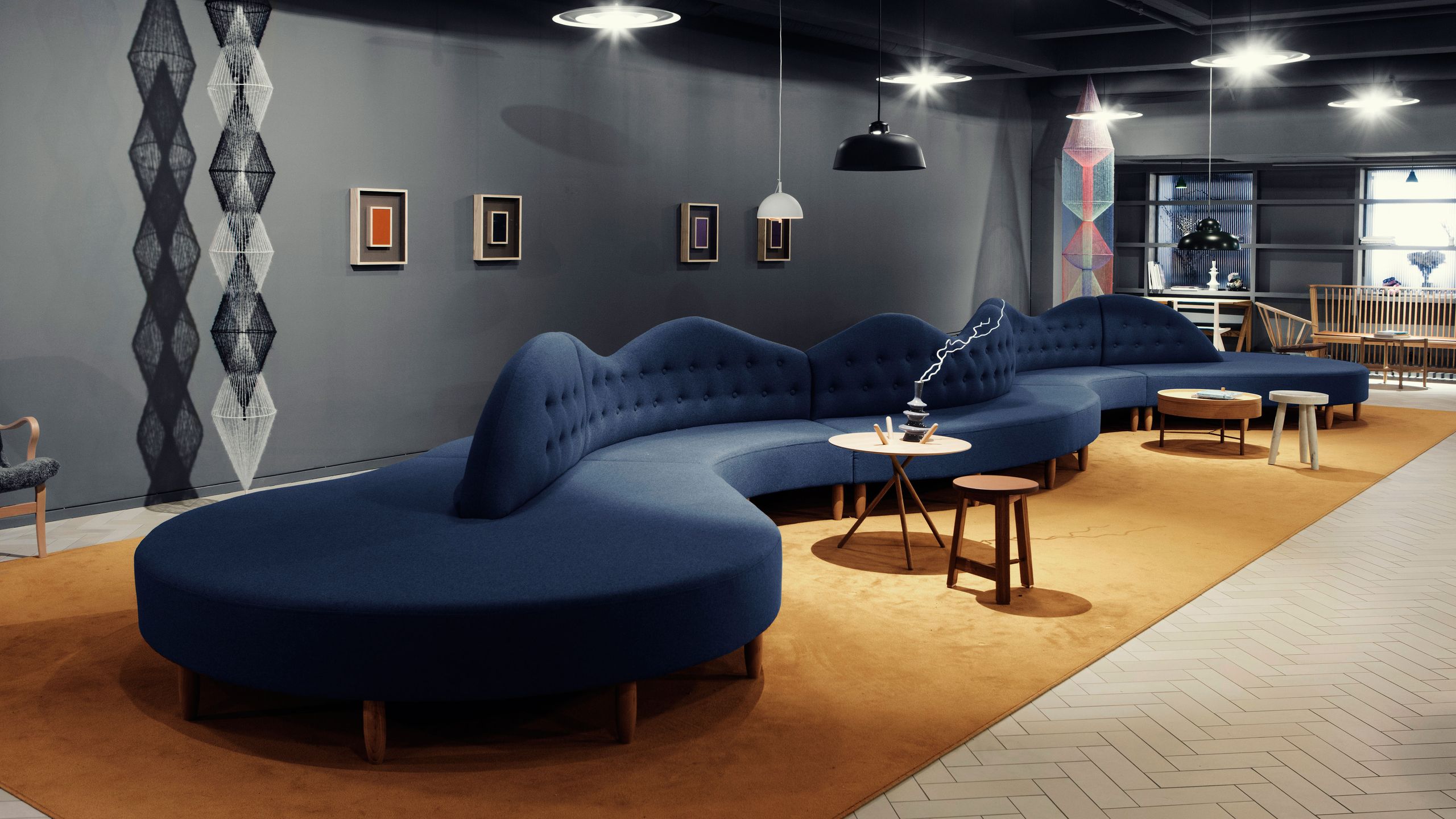 Modern coworking space in Stockholm with professional setup